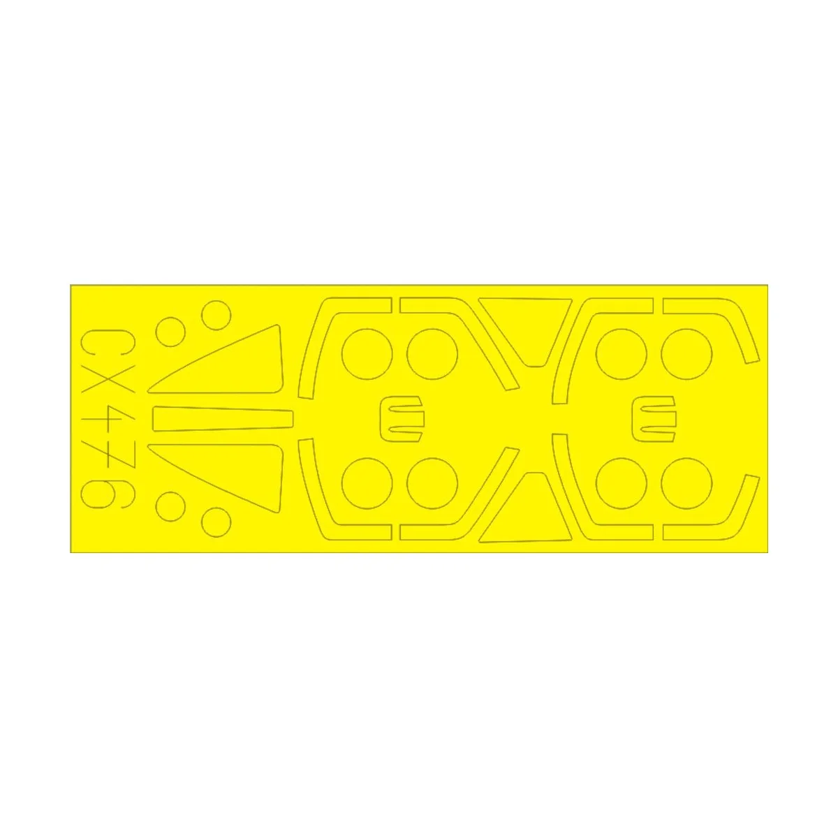 Mirage F.1B for Special Hobby - Eduard Accessories CX476