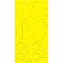 B-534 early series for Eduard - Eduard Accessories CX481