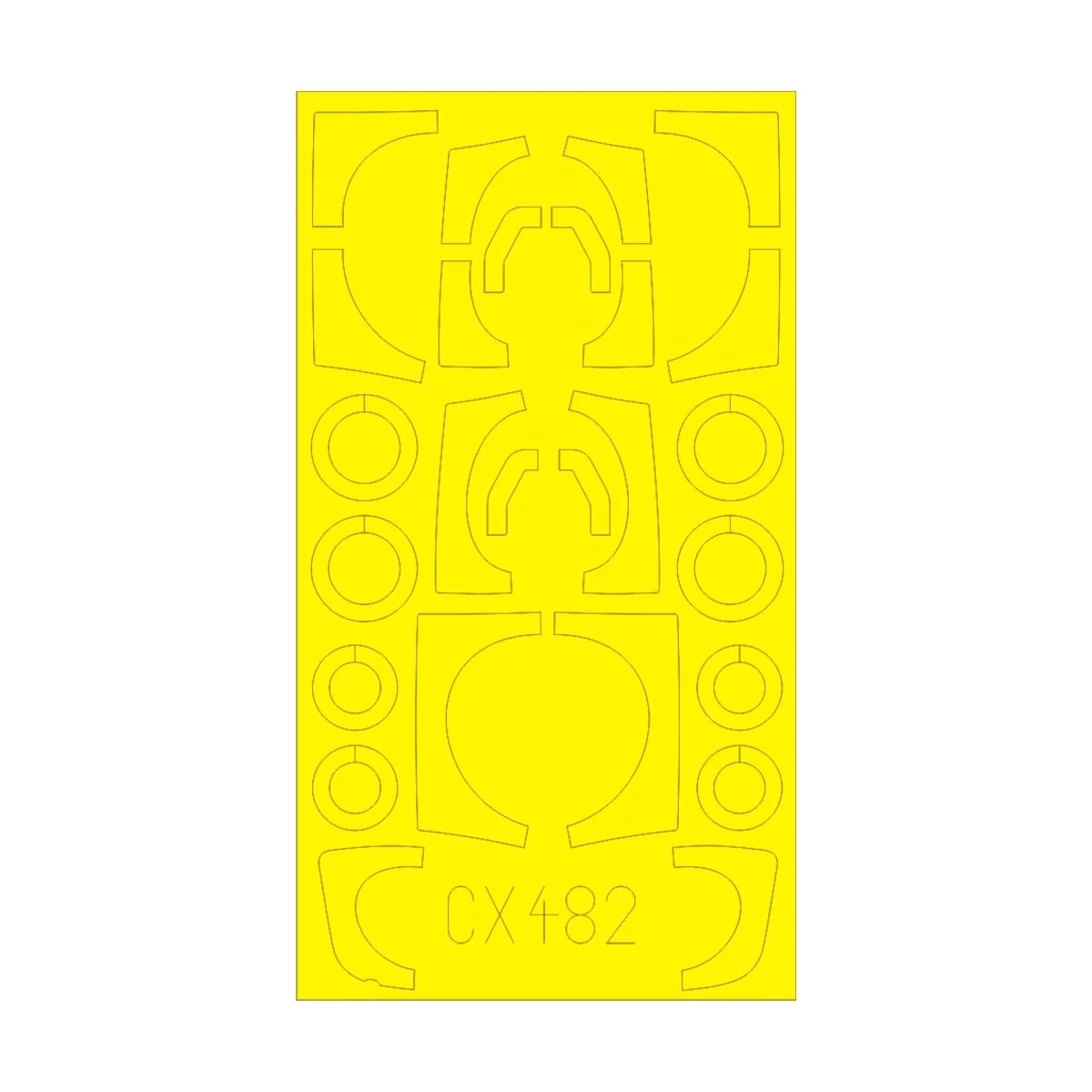 MiG-29UB Izdelye 9.51 for Trumpeter, 1/72 - Eduard Accessories CX482