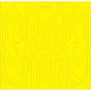 B-17G antiglare panels(VE production)for Airfix, 1/72 - Eduard Acce...