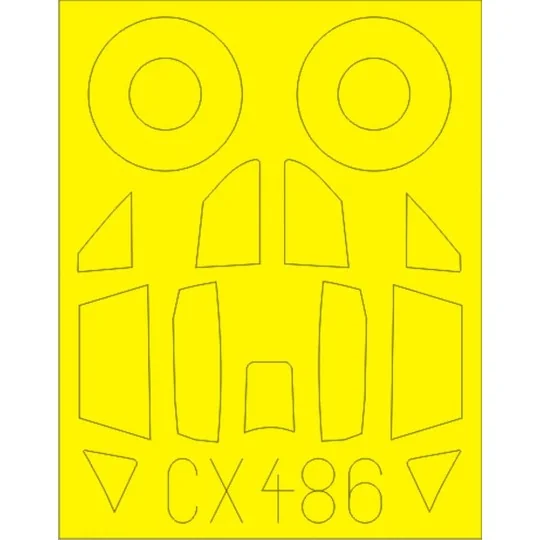 Me 262A-1a for Airfix, 1/72 - Eduard Accessories CX486