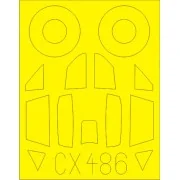 Me 262A-1a for Airfix - Eduard Accessories CX486