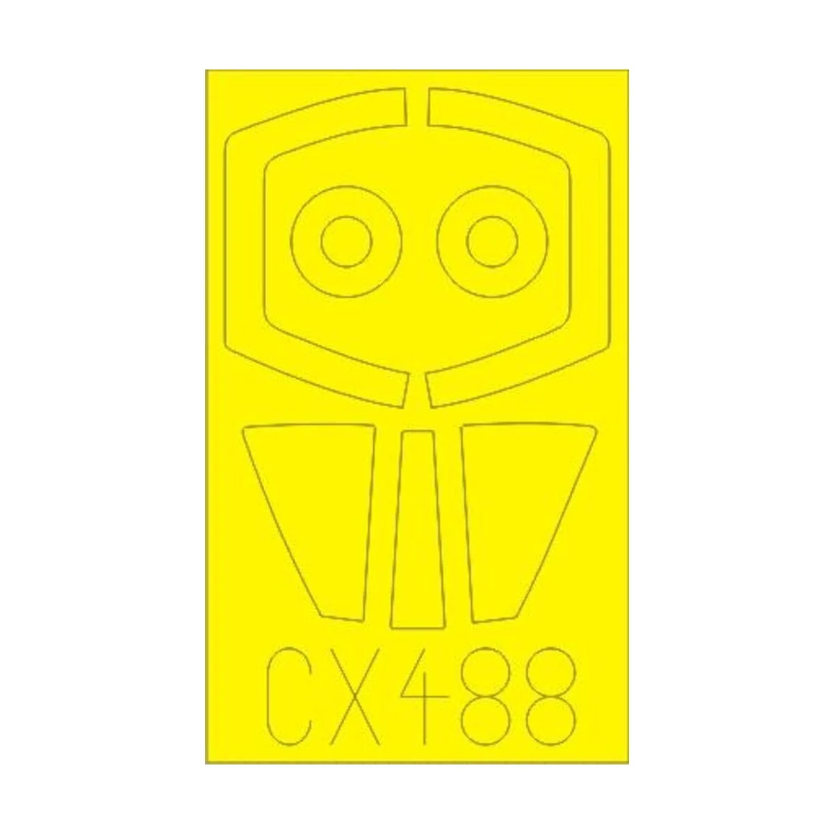 Kfir C2/C7 for AMK - Eduard Accessories CX488