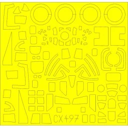 Fortress Mk.III for Airfix - Eduard Accessories CX497