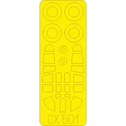 Kittyhawk Mk.Ia for Special Hobby, 1/72 - Eduard Accessories CX501