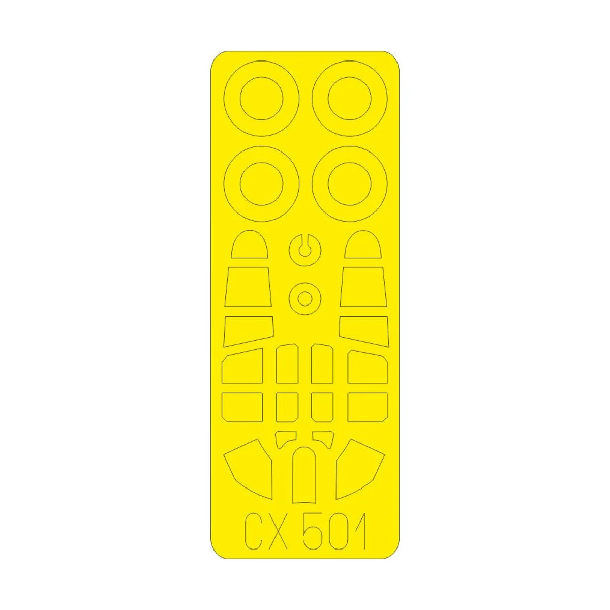 Kittyhawk Mk.Ia for Special Hobby, 1/72 - Eduard Accessories CX501 Kittyhawk Mk.Ia for Special Hobby, 1/72 - Eduard Accessories CX501