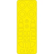 Kittyhawk Mk.Ia for Special Hobby, 1/72 - Eduard Accessories CX501 Kittyhawk Mk.Ia for Special Hobby, 1/72 - Eduard Accessories CX501