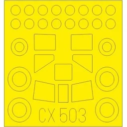 CASA C-212-100 for Special Hobby, 1/72 - Eduard Accessories CX503