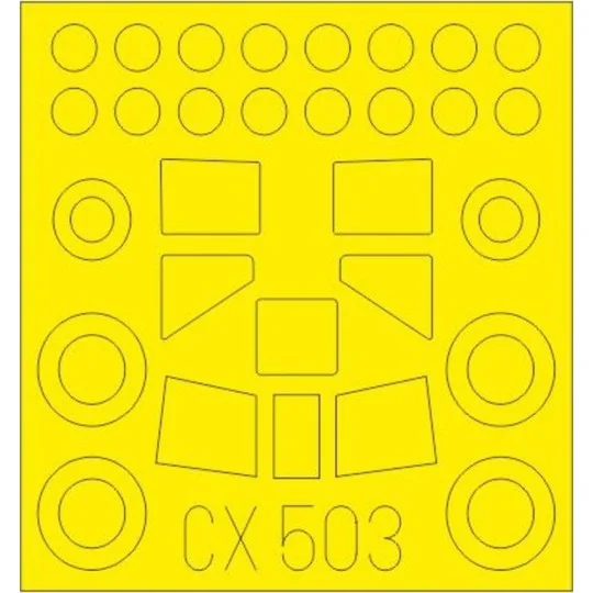 CASA C-212-100 for Special Hobby, 1/72 - Eduard Accessories CX503