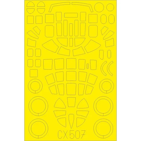 B-25C/D for Airfix, 1/72 - Eduard Accessories CX507