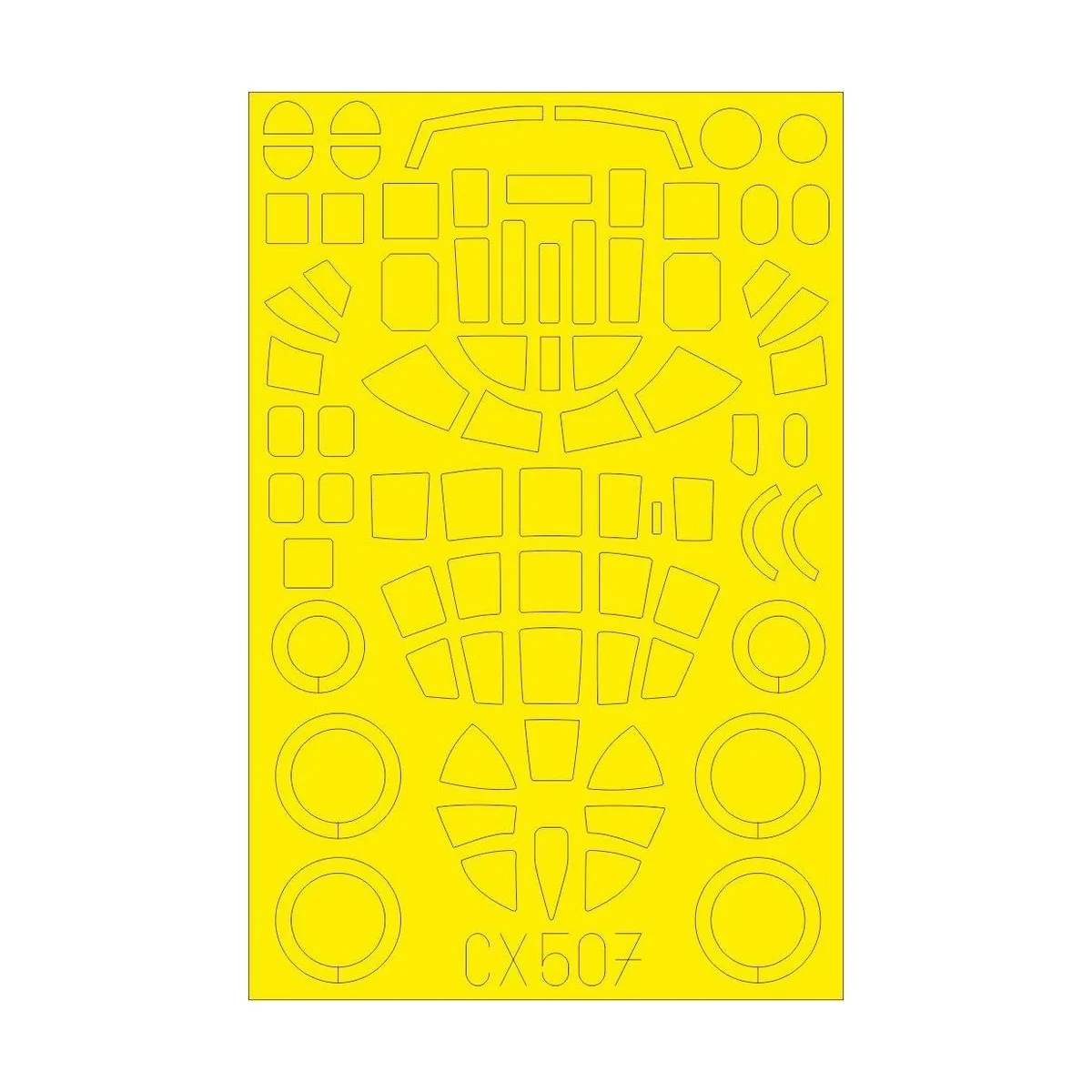 B-25C/D for Airfix - Eduard Accessories CX507