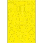 B-25C/D for Airfix, 1/72 - Eduard Accessories CX507