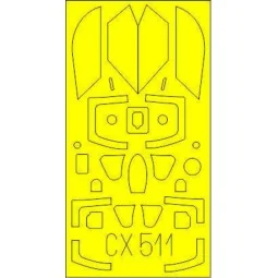 MiG-21MF for Eduard - Eduard Accessories CX511