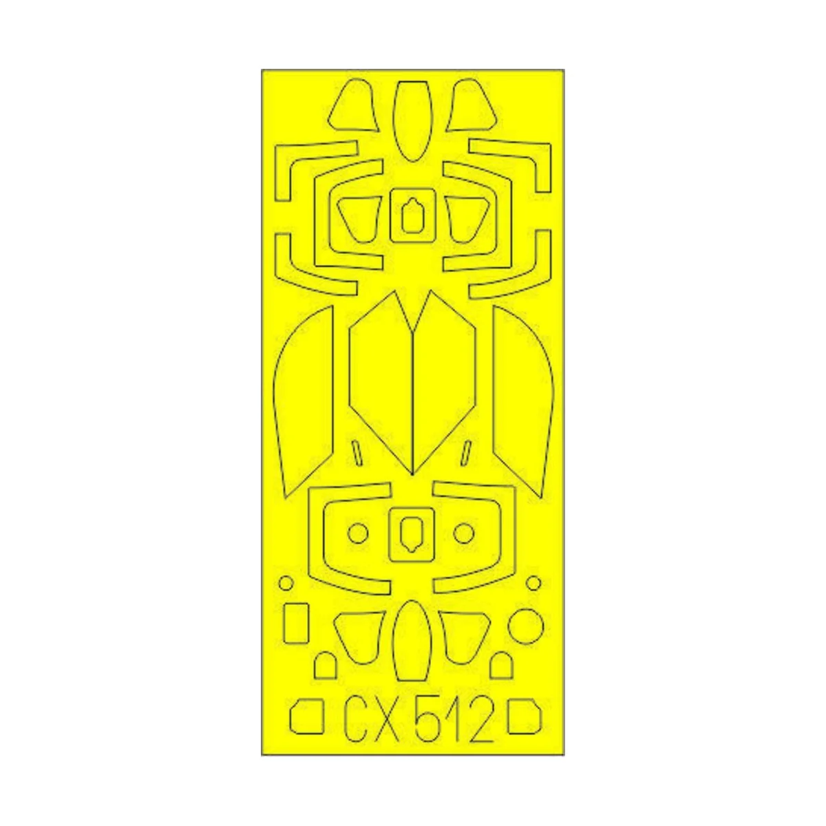 MiG-21MF TFace for Eduard - Eduard Accessories CX512