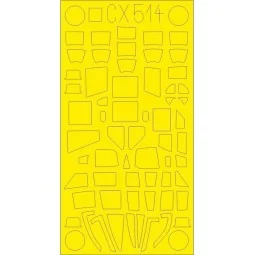 Blenheim Mk.IV for Airfix, 1/72 - Eduard Accessories CX514