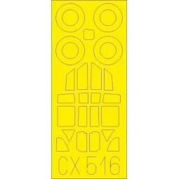 Ki-61-Id for Tamiya, 1/72 - Eduard Accessories CX516