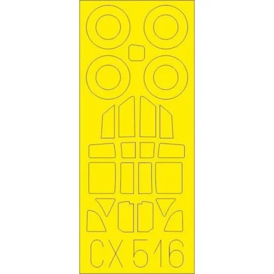 Ki-61-Id for Tamiya - Eduard Accessories CX516