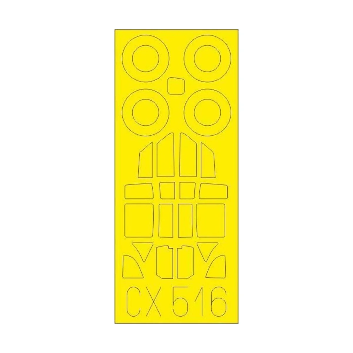 Ki-61-Id for Tamiya, 1/72 - Eduard Accessories CX516