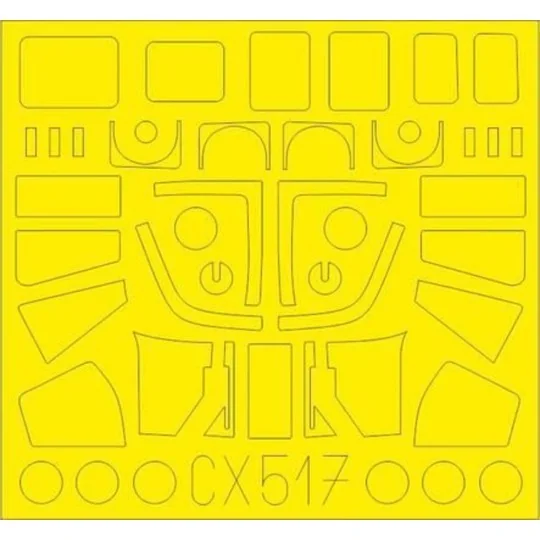 Sea King HAR.3 /Mk.43 for Airfix, 1/72 - Eduard Accessories CX517