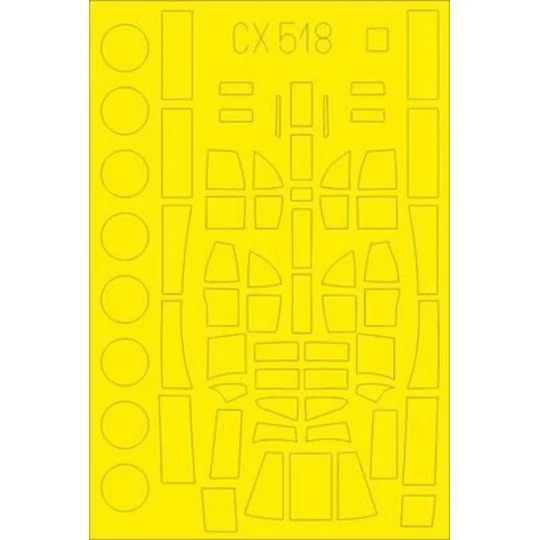 Wellington Mk.Ia/c for Airfix, 1/72 - Eduard Accessories CX518