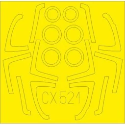 F/A-18E TFace for Academy - Eduard Accessories CX521