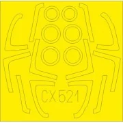 F/A-18E TFace for Academy - Eduard Accessories CX521