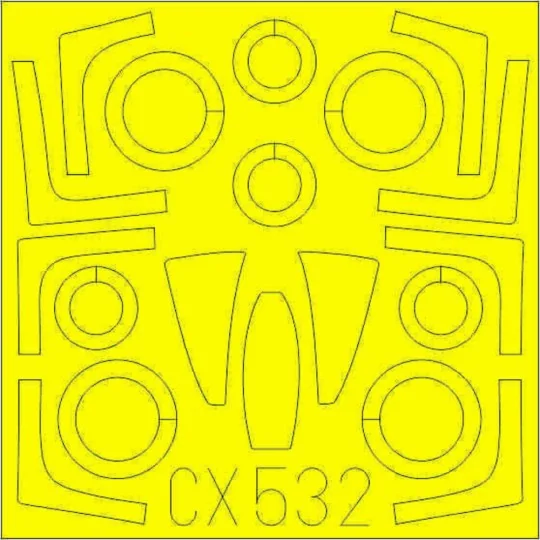 F-14A for Fine Molds - Eduard Accessories CX532