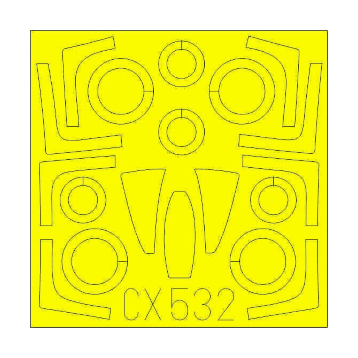 F-14A for Fine Molds - Eduard Accessories CX532