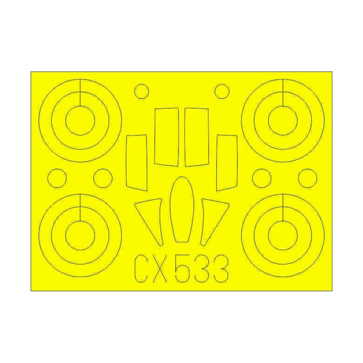 MiG-25RBT for ICM - Eduard Accessories CX533