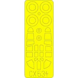 P-40K for Special Hobby, 1/72 - Eduard Accessories CX534