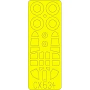P-40K for Special Hobby - Eduard Accessories CX534