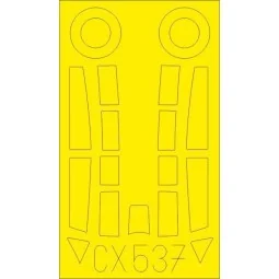 Me 262B-1 for Airfix, 1/72 - Eduard Accessories CX537