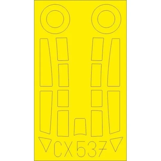 Me 262B-1 for Airfix, 1/72 - Eduard Accessories CX537 Me 262B-1 for Airfix, 1/72 - Eduard Accessories CX537