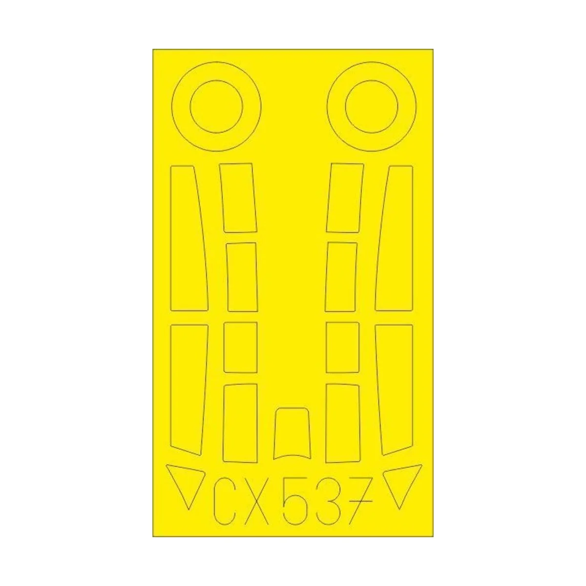 Me 262B-1 for Airfix, 1/72 - Eduard Accessories CX537 Me 262B-1 for Airfix, 1/72 - Eduard Accessories CX537