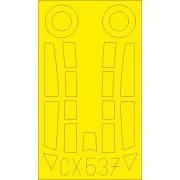 Me 262B-1 for Airfix, 1/72 - Eduard Accessories CX537 Me 262B-1 for Airfix, 1/72 - Eduard Accessories CX537