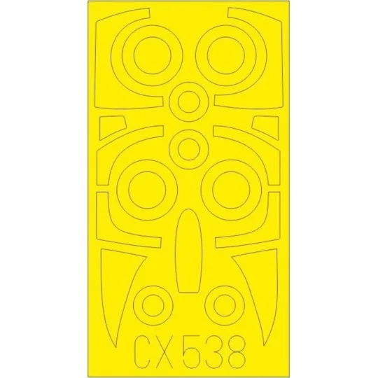 Phantom FGR.2 for Airfix, 1/72 - Eduard Accessories CX538