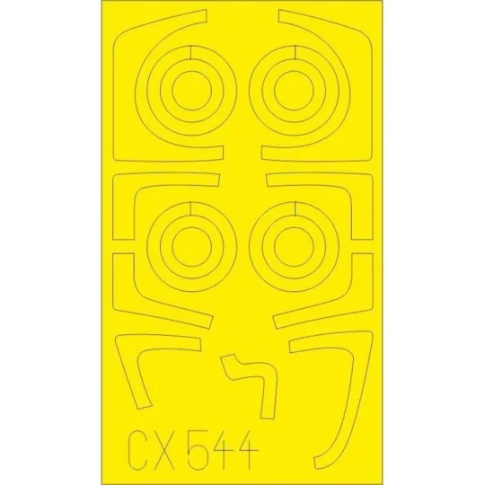 Su-30SM for Zvezda, 1/72 - Eduard Accessories CX544