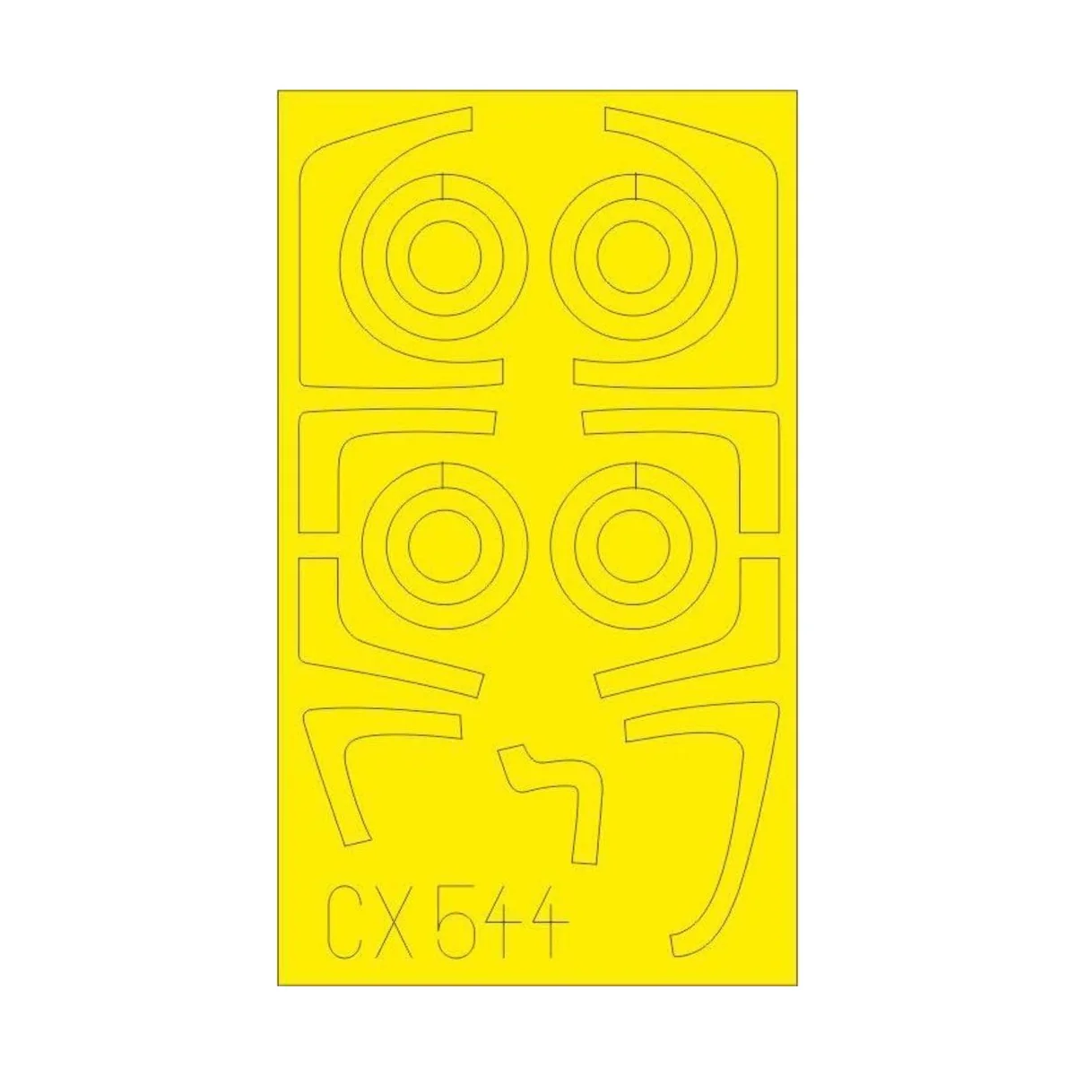 Su-30SM for Zvezda, 1/72 - Eduard Accessories CX544