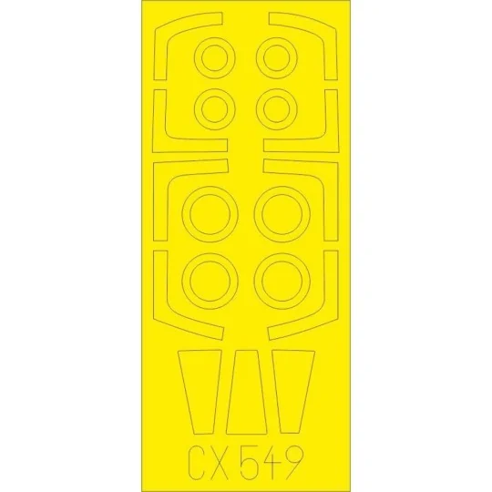 Tornado GR.1 for Italeri, 1/72 - Eduard Accessories CX549