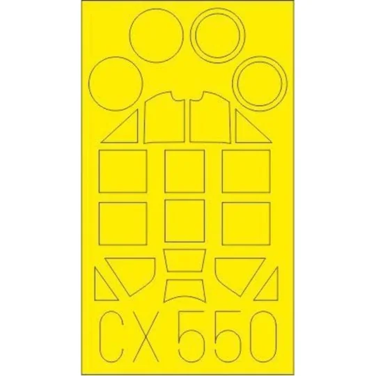 Bf 109F-2 for Revell, 1/72 - Eduard Accessories CX550