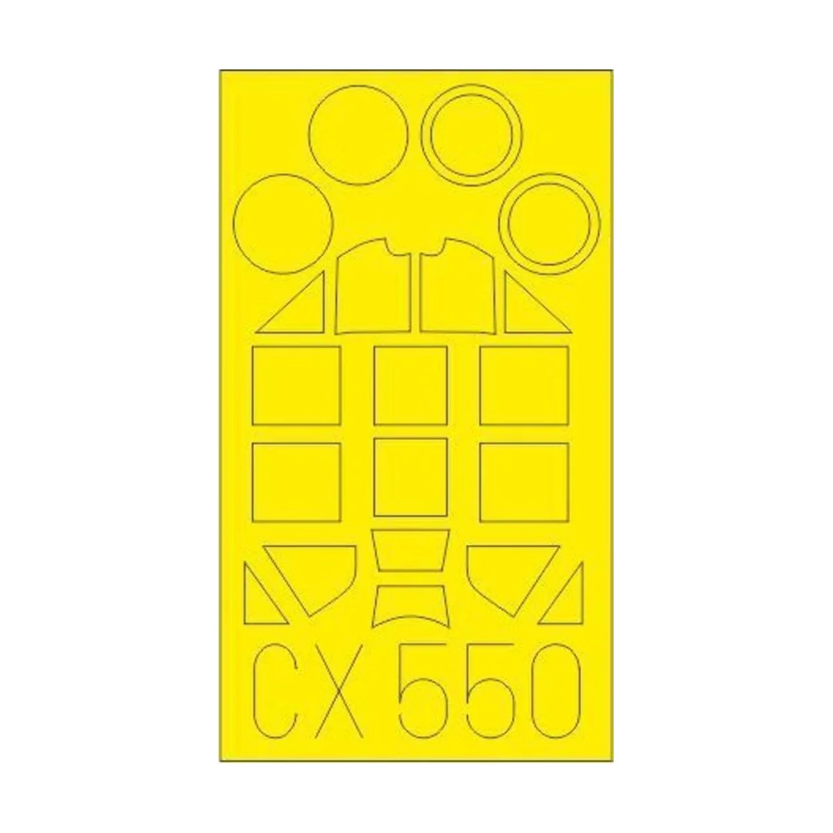 Bf 109F-2 for Revell - Eduard Accessories CX550