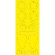 Su-57 for Zvezda, 1/72 - Eduard Accessories CX551 Su-57 for Zvezda, 1/72 - Eduard Accessories CX551
