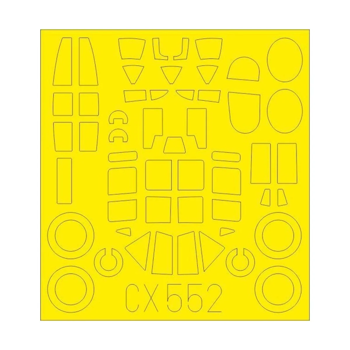 Pe-2 for Zvezda - Eduard Accessories CX552