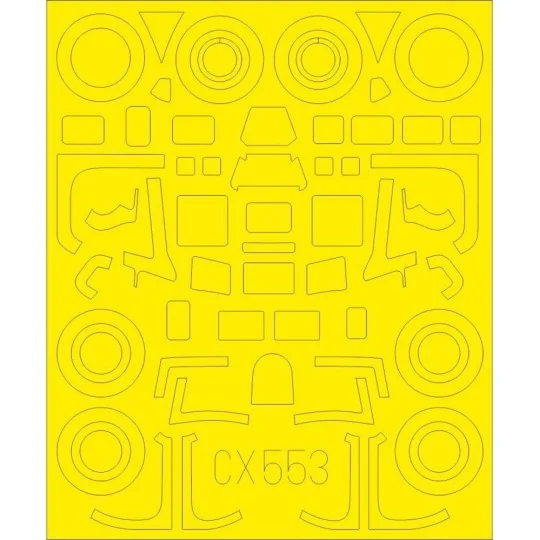 Shackleton MR.3 for Revell, 1/72 - Eduard Accessories CX553