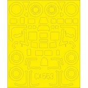 Shackleton MR.3 for Revell, 1/72 - Eduard Accessories CX553