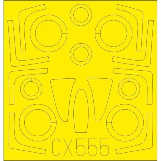 F-14D for Great Wall Hobby, 1/72 - Eduard Accessories CX555