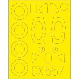 MiG-17 for Airfix, 1/72 - Eduard Accessories CX557