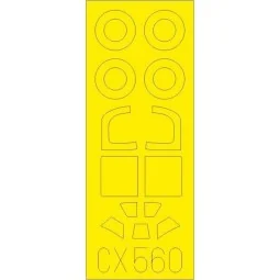 Yak-1b for Arma Hobby, 1/72 - Eduard Accessories CX560