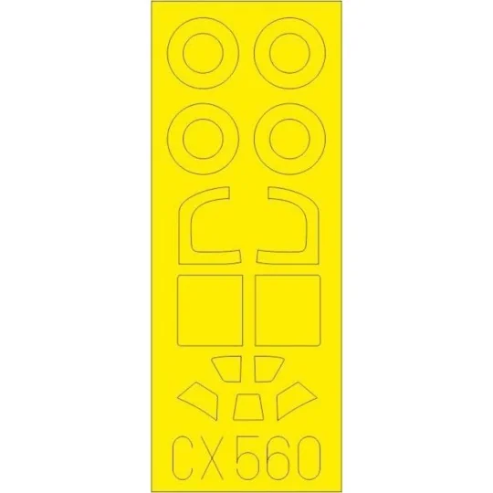 Yak-1b for Arma Hobby - Eduard Accessories CX560