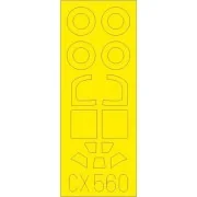 Yak-1b for Arma Hobby - Eduard Accessories CX560